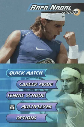 Rafa Nadal Tennis (USA) (En,Fr) screen shot title
